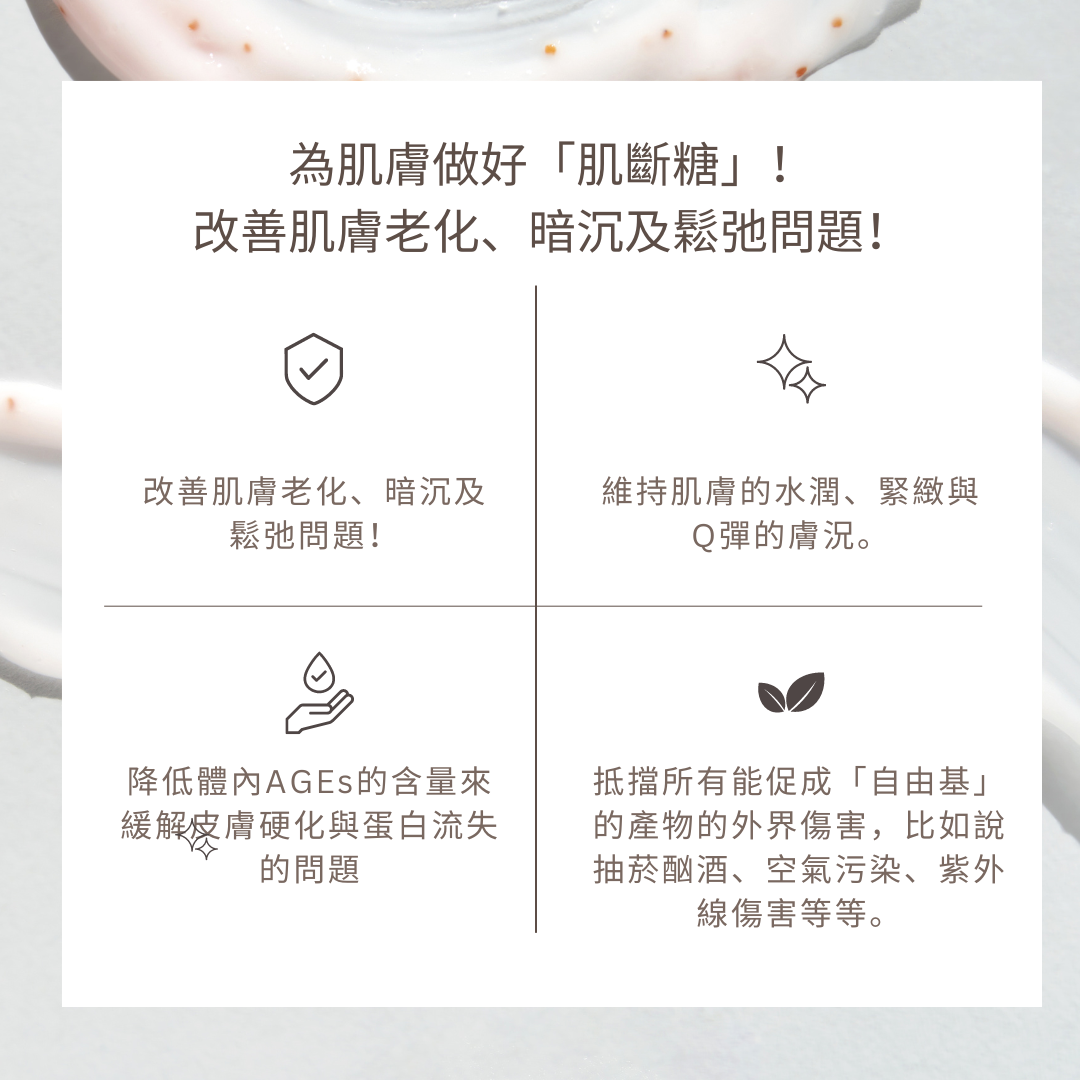 綠茶膠原抗醣化面膜 12g